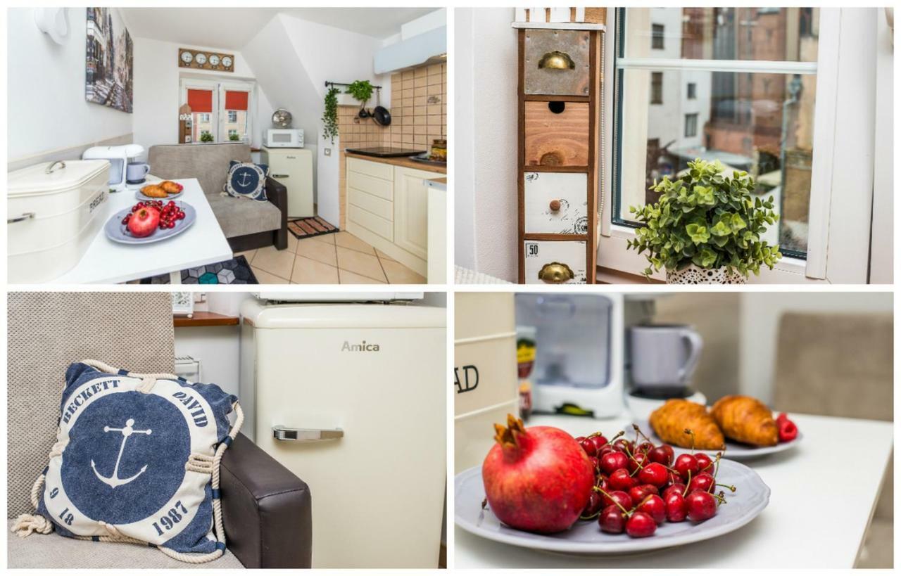 Apartment Above Motlawa กดัญสก์ ภายนอก รูปภาพ